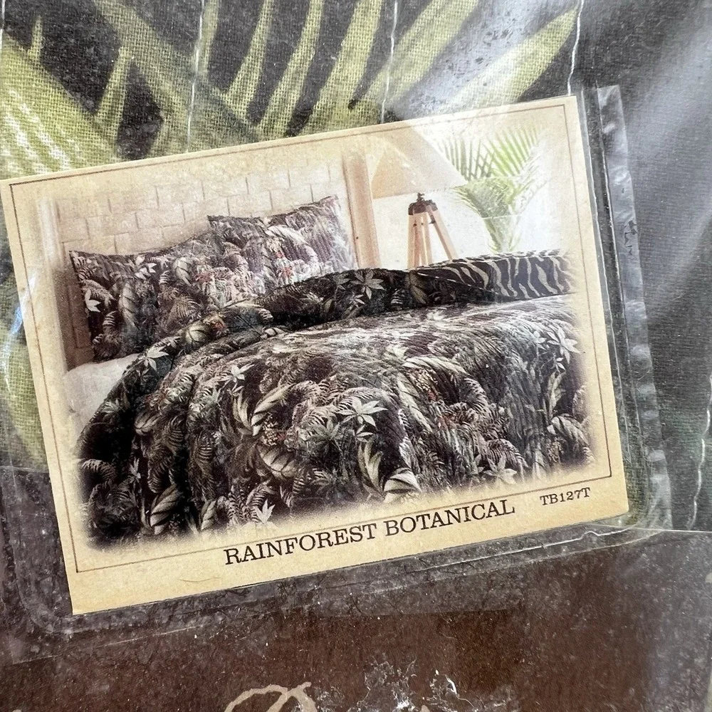 NEW! Tommy Bahama Home Rainforest Botanical Standard 20